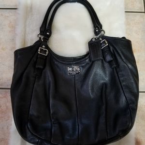 Black Coach  Leather Hobo